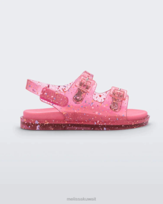 Melissa صندل عريض صغير II - بيبي لون القرنفل - Melissa Shoes Kuwait 40TN516