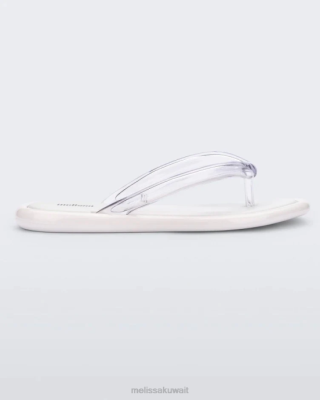 Melissa الوجه بالتخبط فقاعة الهواء أبيض/واضح - Melissa Kuwait 40TN211