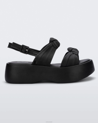 Melissa منصة مخملية أسود - Melissa Kuwait 40TN283