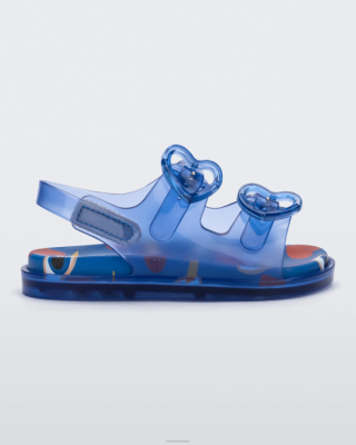 Melissa كابيتو ميني واسع - بيبي أزرق/أحمر - Melissa Kuwait 40TN571