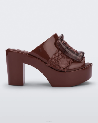 Melissa بغل ربط حزام الأمان فيكتور آند رولف بني - Melissa Shoes Kuwait 40TN188