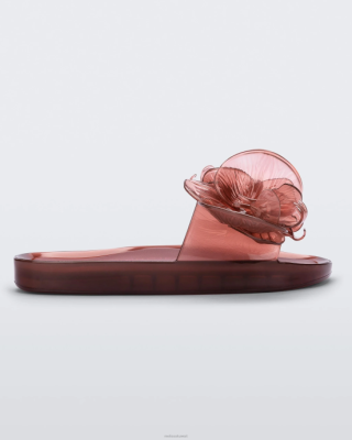 Melissa زهرة الشريحة الشاطئية ذ/مشروع أحمر - Melissa Shoes Kuwait 40TN202