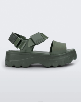 Melissa انطلق من منصة الصندل أخضر - Melissa Shoes Kuwait 40TN260