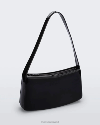 Melissa حقيبة الرغيف الفرنسي أسود - Melissa Shoes Kuwait 40TN356