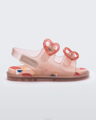 Melissa كابيتو ميني واسع - بيبي وردي/أحمر - Melissa Shoes Kuwait 40TN570