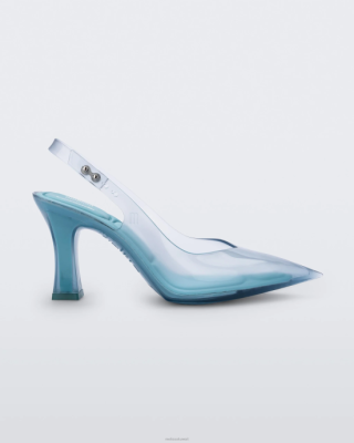 Melissa كعب Slingback لارود أزرق - Melissa Shoes Kuwait 40TN230