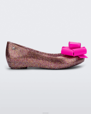 Melissa Ultragirl الحلو الحادي والعشرون بريق واضح/وردي - Melissa Kuwait 40TN289